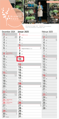 Streifenkalender