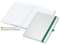 Preview: Match-Book White Bestseller A4 Cover-Star gloss-individuell, grün