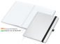 Preview: Match-Book White Bestseller A4 Cover-Star gloss-individuell, schwarz