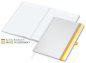 Preview: Match-Book White Bestseller A4 Cover-Star gloss-individuell, gelb