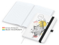 Preview: Match-Book White Bestseller A5 Natura individuell, schwarz