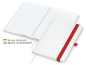 Preview: Match-Book White Bestseller A5 Natura individuell,  rot