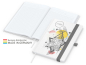 Preview: Match-Book White Bestseller A5 Natura individuell, silbergrau