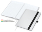 Preview: Match-Book White Bestseller A5 Cover-Star gloss-individuell, schwarz