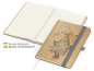 Preview: Match-Book Creme Bestseller A4 Natura braun-individuell, silbergrau