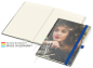 Preview: Match-Book Creme Bestseller A4 Cover-Star matt-individuell, mittelblau