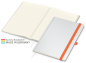 Preview: Match-Book Creme Bestseller A4 Cover-Star gloss-individuell, orange