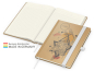 Preview: Match-Book Creme Bestseller Natura braun-individuell  A5, weiß
