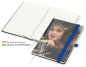 Preview: Match-Book green+blue A5 Natura Recycling, mittelblau