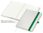 Preview: Match-Book green+blue A5 Natura Recycling, grün