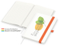 Preview: Match-Book green+blue A5 Cover-Star Recycling-Matt, orange