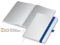 Preview: In-Book Round Bestseller A5, gloss-individuell, mittelblau