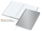 Preview: Easy-Book Basic Bestseller A5, silber inkl. Siebdruck-Digital