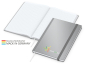 Preview: Easy-Book Comfort Bestseller A5, silber inkl. Siebdruck-Digital