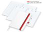 Preview: Match-Hybrid White Bestseller A4, Natura individuell, rot