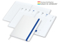 Preview: Match-Hybrid White Bestseller A4, Cover-Star gloss-individuell, mittelblau