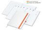 Preview: Match-Hybrid White Bestseller A4, Cover-Star gloss-individuell, orange