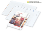 Preview: Match-Hybrid White Bestseller A4, Cover-Star gloss-individuell, weiß