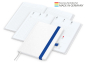 Preview: Match-Hybrid White Bestseller A5, Natura individuell, mittelblau