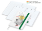Preview: Match-Hybrid White Bestseller A5, Natura individuell, grün