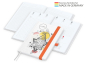 Preview: Match-Hybrid White Bestseller A5, Natura individuell, orange