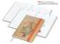 Preview: Match-Hybrid White Bestseller A5, Natura braun-individuell, orange