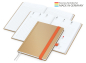 Preview: Match-Hybrid White Bestseller A5, Natura braun-individuell, orange