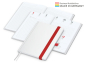 Preview: Match-Hybrid White Bestseller A5, Cover-Star gloss-individuell, rot