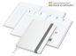 Preview: Match-Hybrid White Bestseller A5, Cover-Star gloss-individuell, silbergrau