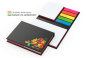 Preview: London White Bestseller 4C-Quality, Bookcover gloss-individuell Farbschnitt rot