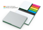 Preview: London White Bestseller 4C-Quality, Bookcover matt-individuell Farbschnitt grün