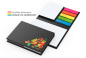 Preview: London White Bestseller 4C-Quality, Bookcover matt-individuell Farbschnitt schwarz