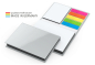 Preview: Prag White Bestseller Bookcover matt-individuell, Farbschnitt schwarz
