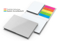 Preview: Budapest White Bestseller Bookcover matt-individuell, Farbschnitt schwarz