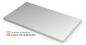 Preview: Haftnotiz Basic green+blue 125 x 72 mm