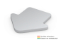 Preview: Form aus 72 x 72 mm, 50 Blatt, Pfeil
