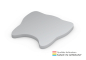 Preview: Form aus 72 x 72 mm, 50 Blatt, Zahn