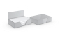 Preview: Pop-Up-Box White 100 x 72, 250 Blatt