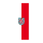 Preview: Banner flag national Germany 80 x 200 cm