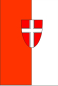 Preview: Table banner national Austria 20 x 30 cm