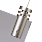 Preview: Fisso steel Univers Decken-paneelhalter, Edelstahl