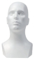 Preview: Styrofoam "Marcel" Head White