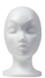 Preview: Styroporkopf "CARINA" marmor