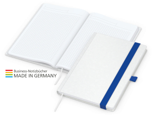 Match-Book White Bestseller A4 Natura individuell, mittelblau