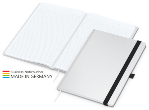 Match-Book White Bestseller A4 Cover-Star gloss-individuell, schwarz