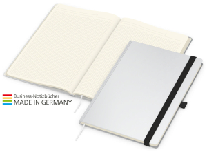 Match-Book Creme Bestseller A4 Cover-Star matt-individuell, schwarz