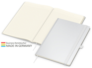 Match-Book Creme Bestseller A4 Cover-Star gloss-individuell, weiß