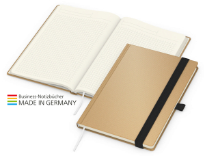 Match-Book Creme Bestseller Natura braun-individuell  A5, schwarz