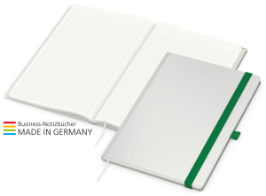 Match-Book green+blue A4 Natura Recycling, grün