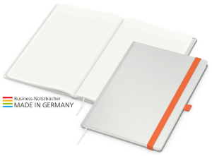 Match-Book green+blue A4 Natura Recycling, orange